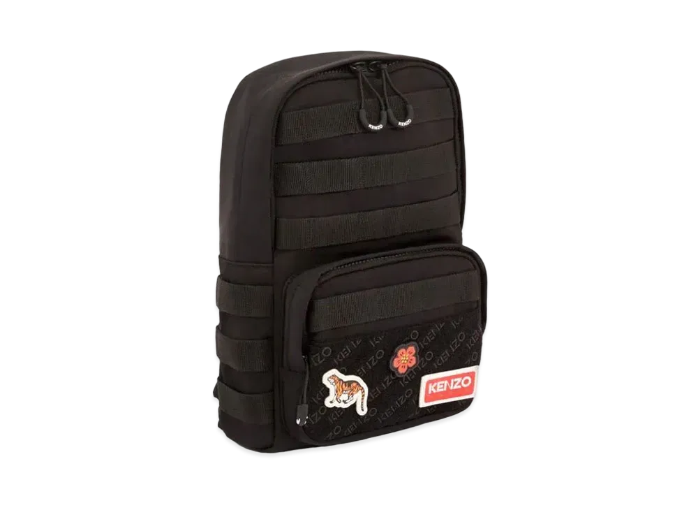 KENZO Jungle Crossbody Rucksack "Black"