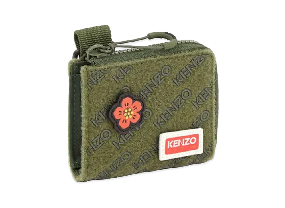 KENZO Jungle Small Pouch "Dark Khaki"