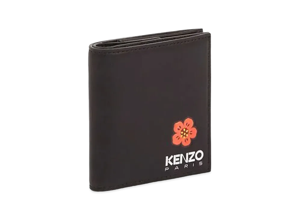 KENZO Crest Foldable Wallet "Black"
