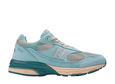 ジョー・フレッシュグッズ × ニューバランス 993 パフォーマンス アート "アークティックブルー"