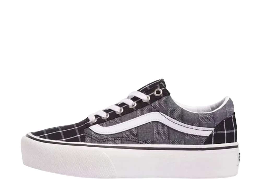 Vans Old Skool Platform Woven Check "Multi/Black"