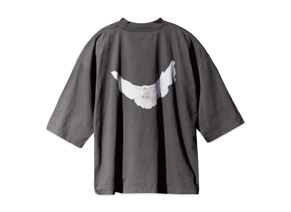 YEEZY GAP Dove 3/4 Sleeve Tee "Dark Grey"