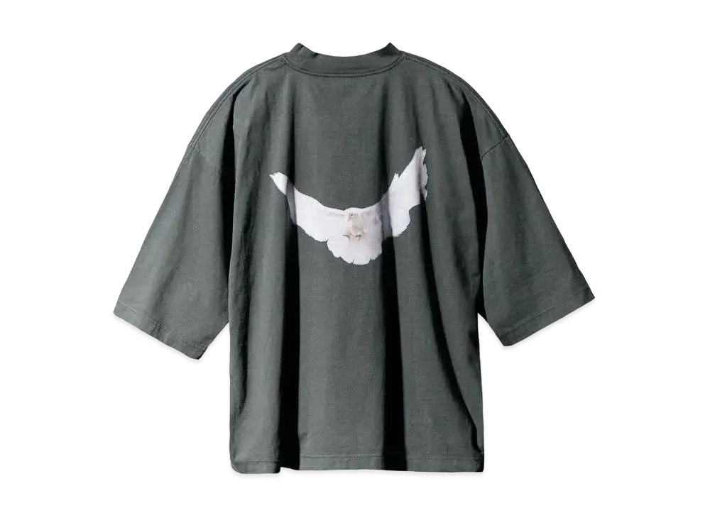 YEEZY GAP Dove 3/4 Sleeve Tee "Dark Green"