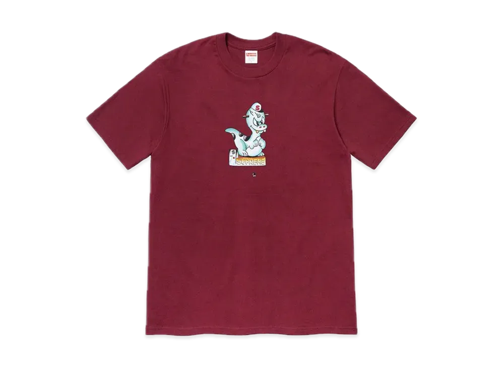 Supreme Dinosaur Tee "Burgundy"