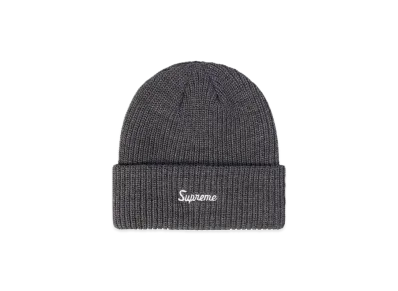 Supreme Loose Gauge Beanie "Charcoal" (20FW)
