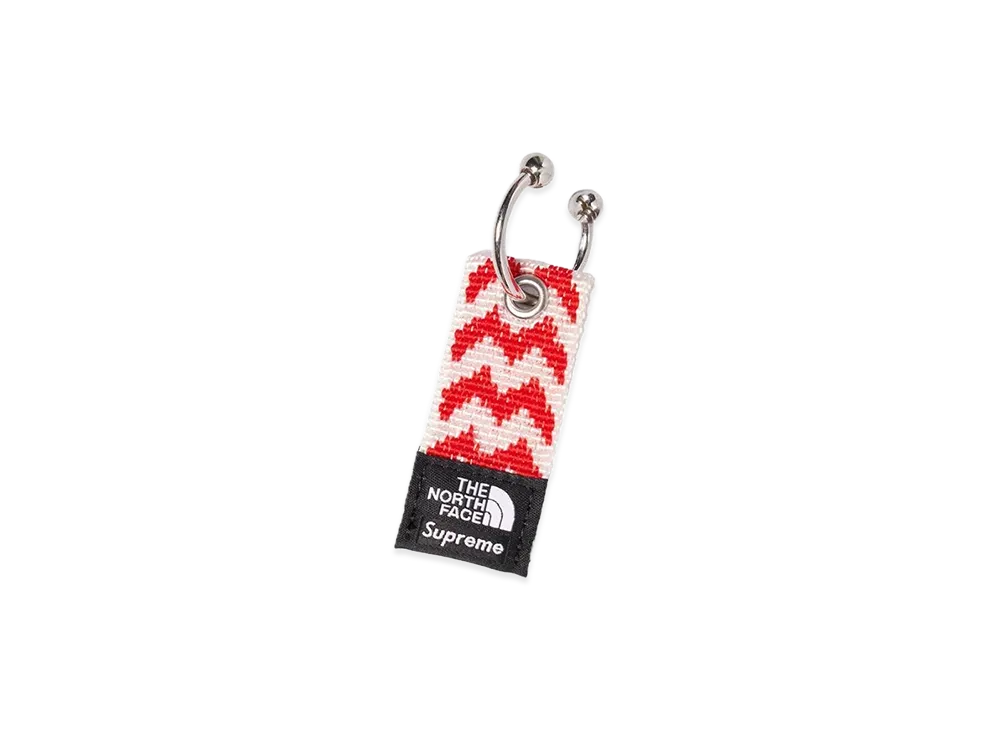 Supreme x The North Face Woven Keychain "Red"