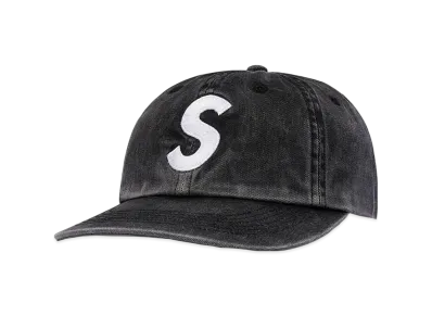 Supreme Pigment Print S Logo 6-Panel "Black"