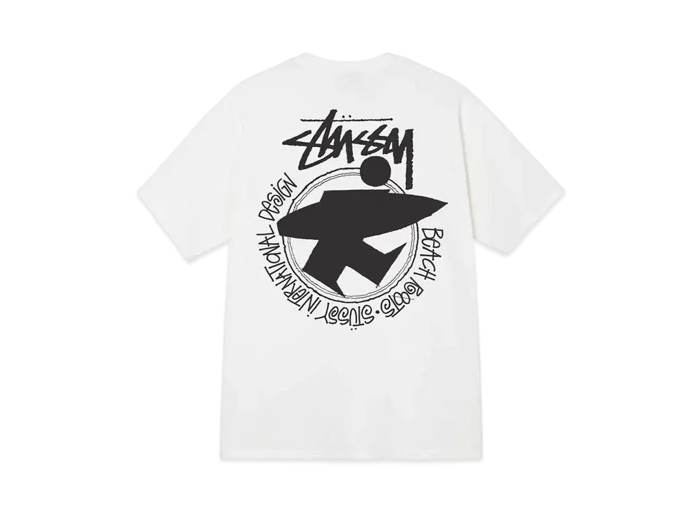 Stussy BEACH ROOTS PIGMENT DYED TEE "Natural"