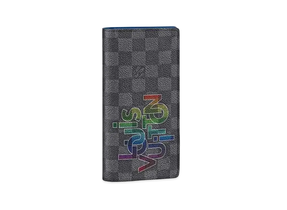 Louis Vuitton Brazza Wallet Damier Graphite