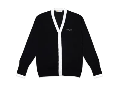 FRAGMENT x SEQUEL x JOHN SMEDLEY V-Neck Cardigan "Black"
