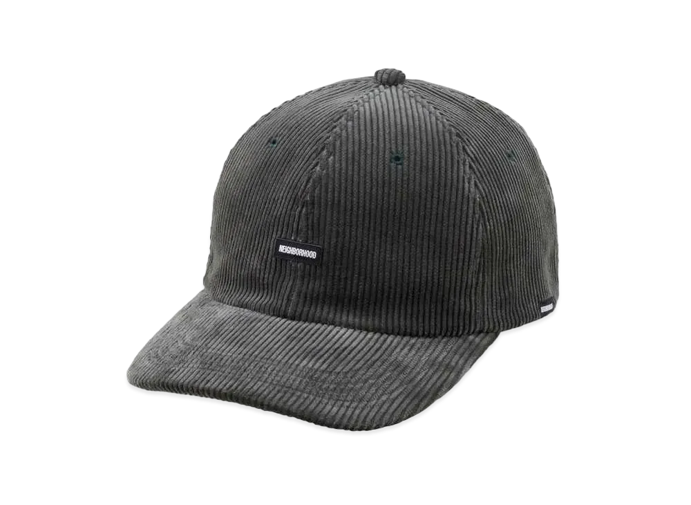 NEIGHBORHOOD Cord Dad Cap . CO "Green"