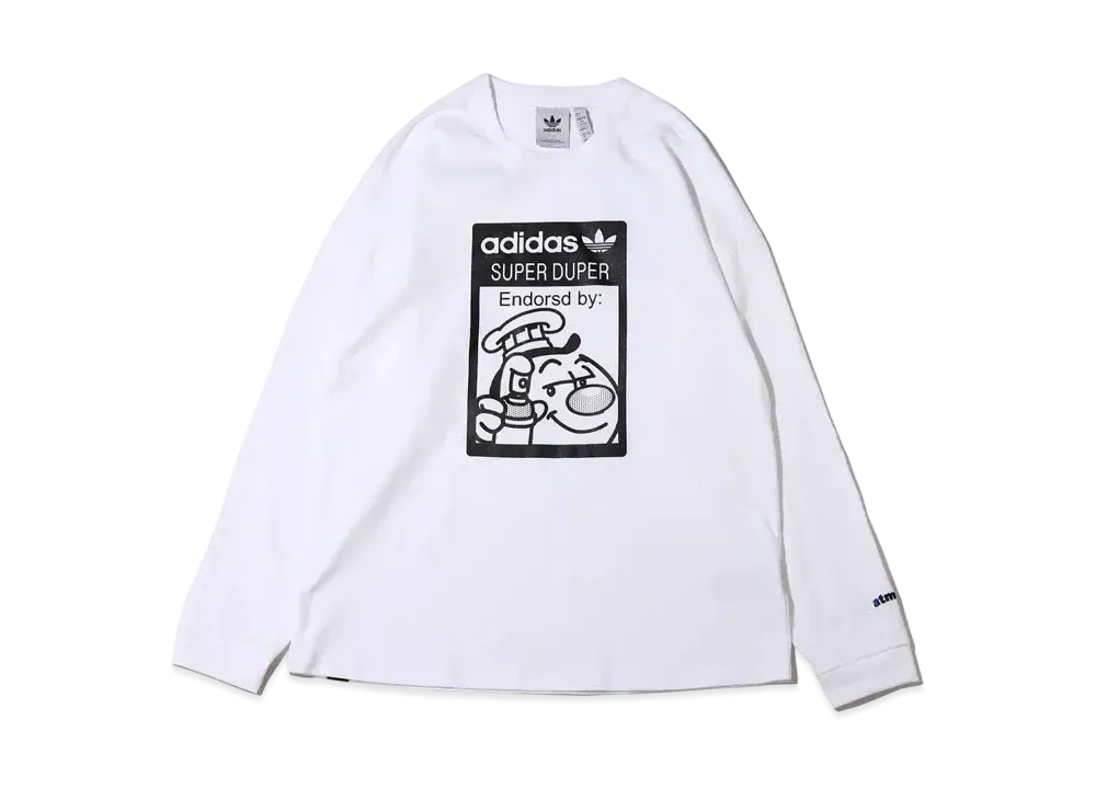 adidas atmos Cook L/S Tee 22FW-S "White"