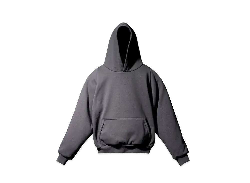 YEEZY GAP Logo Shrunken Hoodie "Black"