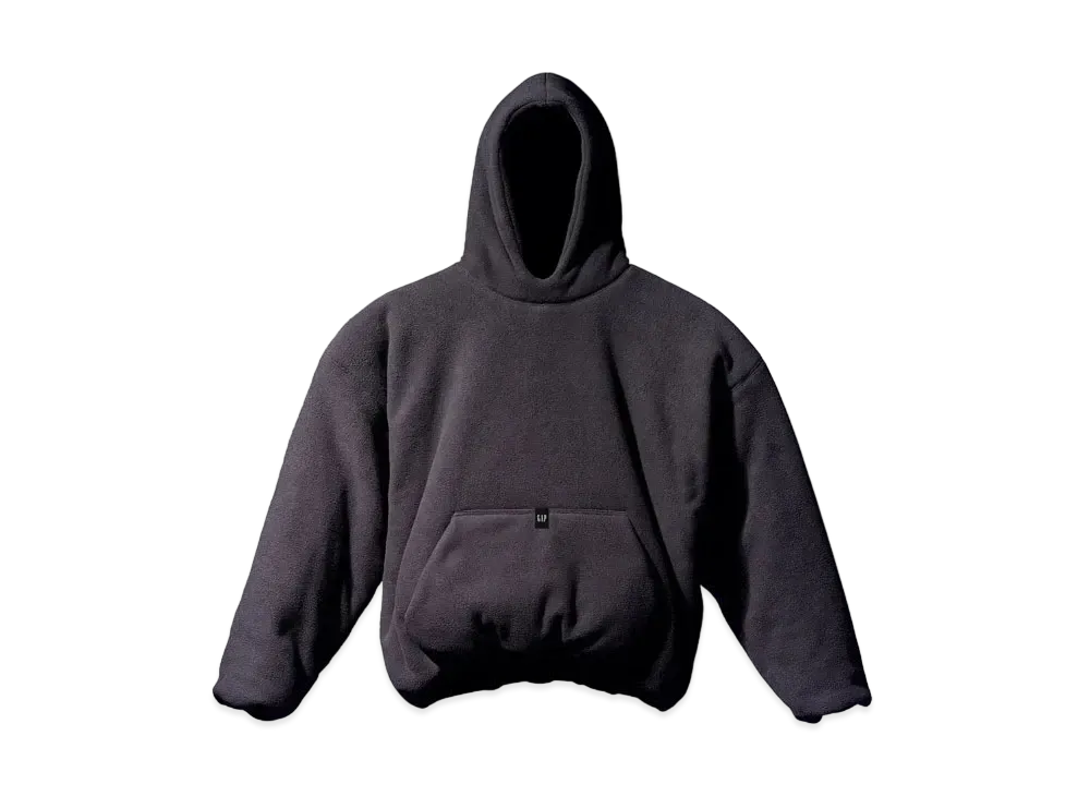 YEEZY GAP Polar Fleece Padded Hoodie "Black"