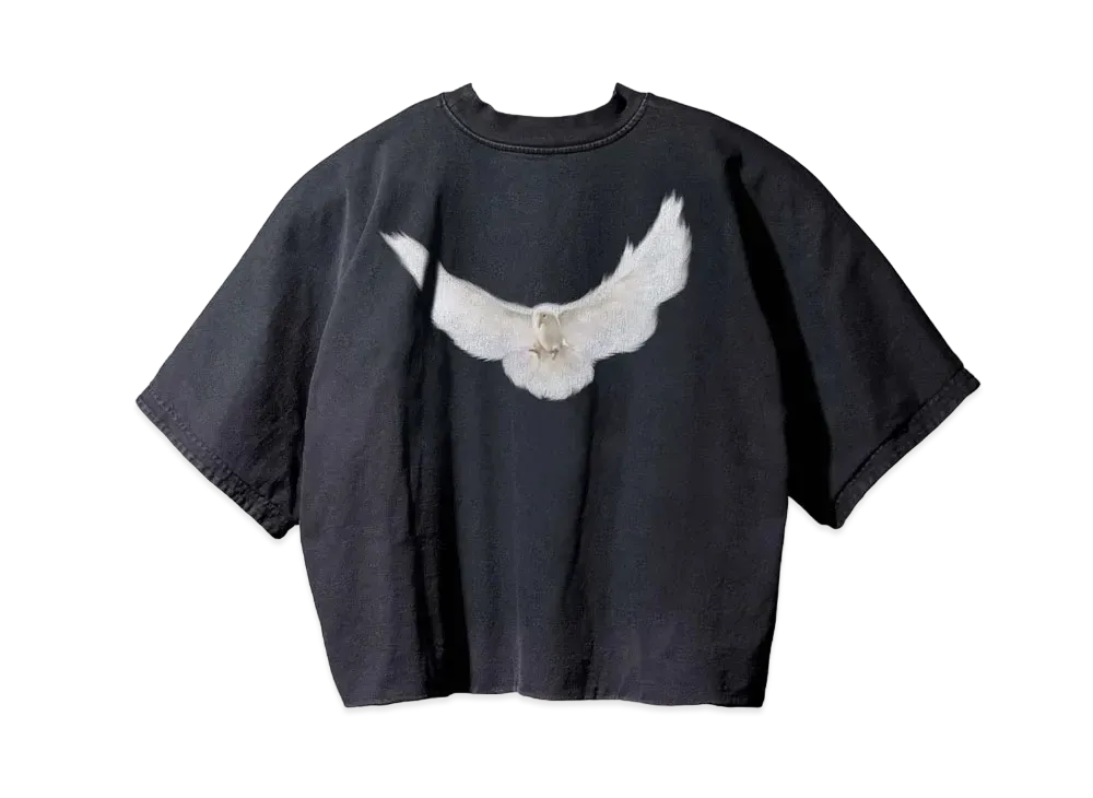 YEEZY GAP Dove No Seam Tee "Washed Black"