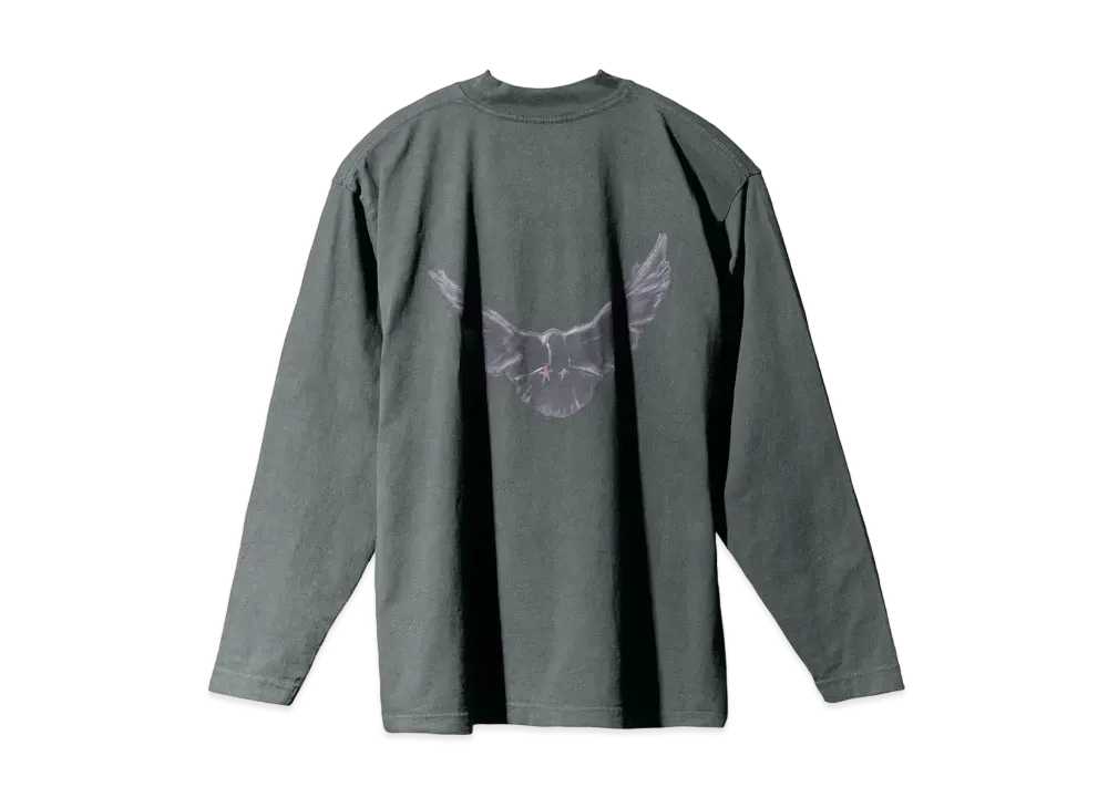 YEEZY GAP Dove Longsleeve Tee "Dark Green"