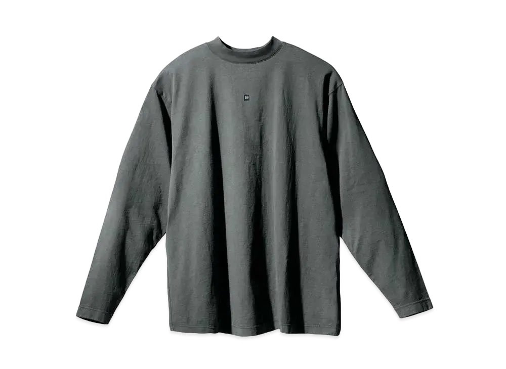 YEEZY GAP Logo Longsleeve Tee "Dark Green"