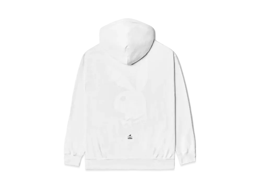 FRAGMENT Meets Playboy Hoodie "White"