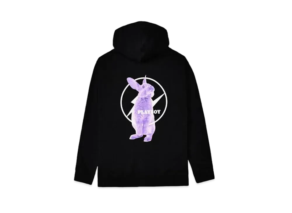FRAGMENT Meets Playboy Purple Bunny Hoodie "Black"