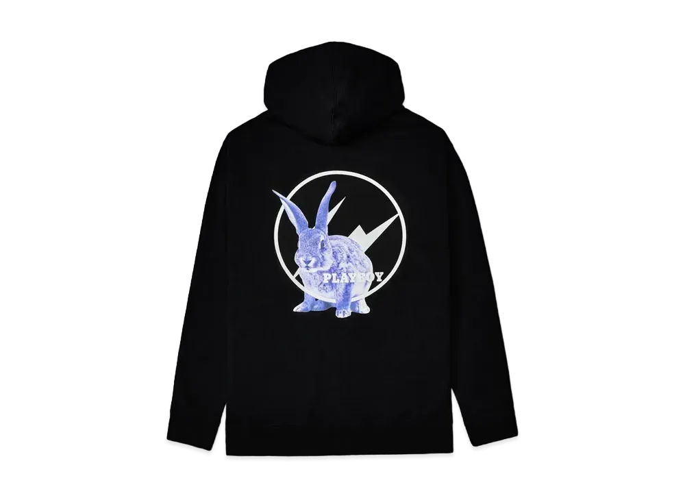 FRAGMENT Meets Playboy Blue Bunny Hoodie "Black"