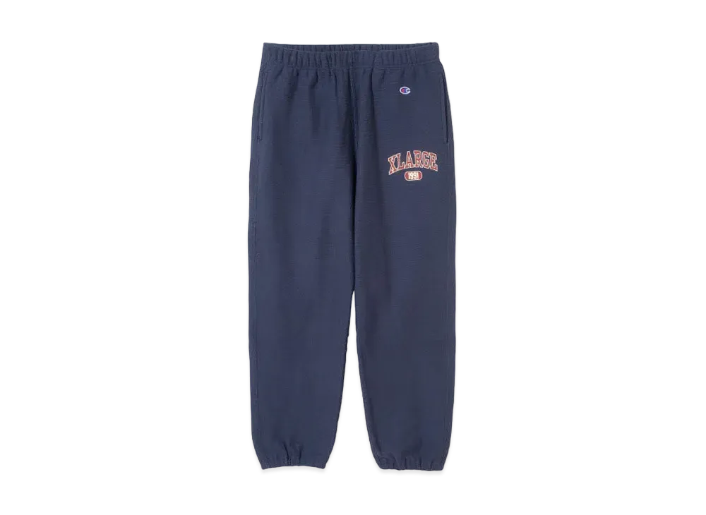 XLARGE x Champion College Sweat Pants "Navy"