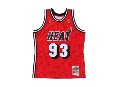 A BATHING APE x Mitchell&Ness x NBA MIAMI HEAT JERSEY Jersey Tanktop "Red"