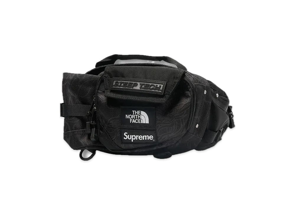 Supreme x The North Face Steep Tech Waist Bag "Black Dragon" NM82291I / NF0A82YW