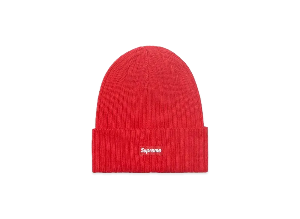 Supreme Overdyed Beanie "Red"(19SS)