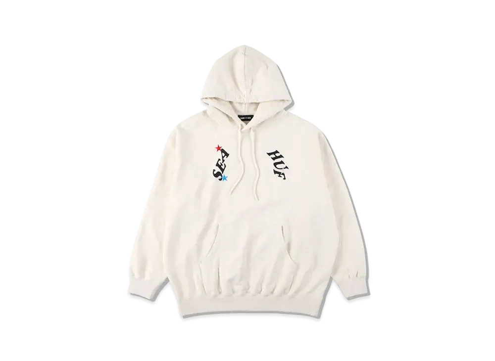 WIND AND SEA x HUF Hoodie "Ivory"