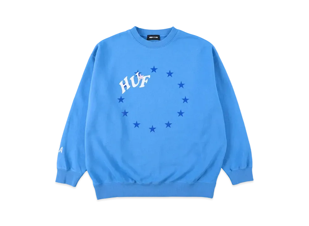 ウィンダンシー x ハフ クルー スウェット "ブルー"