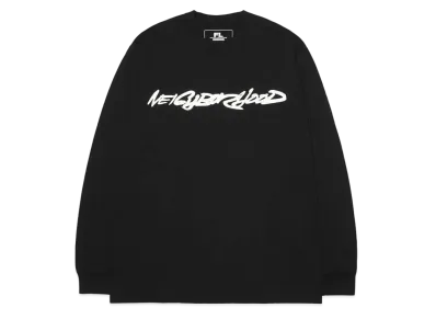 NEIGHBORHOOD x Futura Laboratories Crew L/S T-Shirt "Black"