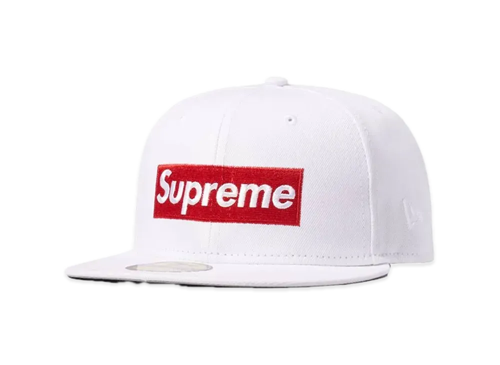 Supreme Money Box Logo New Era "White"