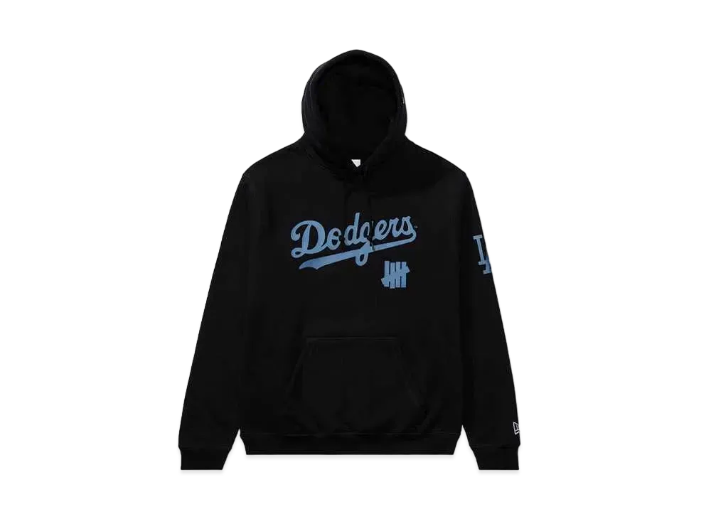 UNDEFEATED × LA DODGERS NEW ERA Hoodie "Black"