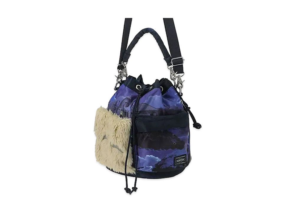 PORTER x My Neighbor Totoro 2Way Tool Ba "Navy"