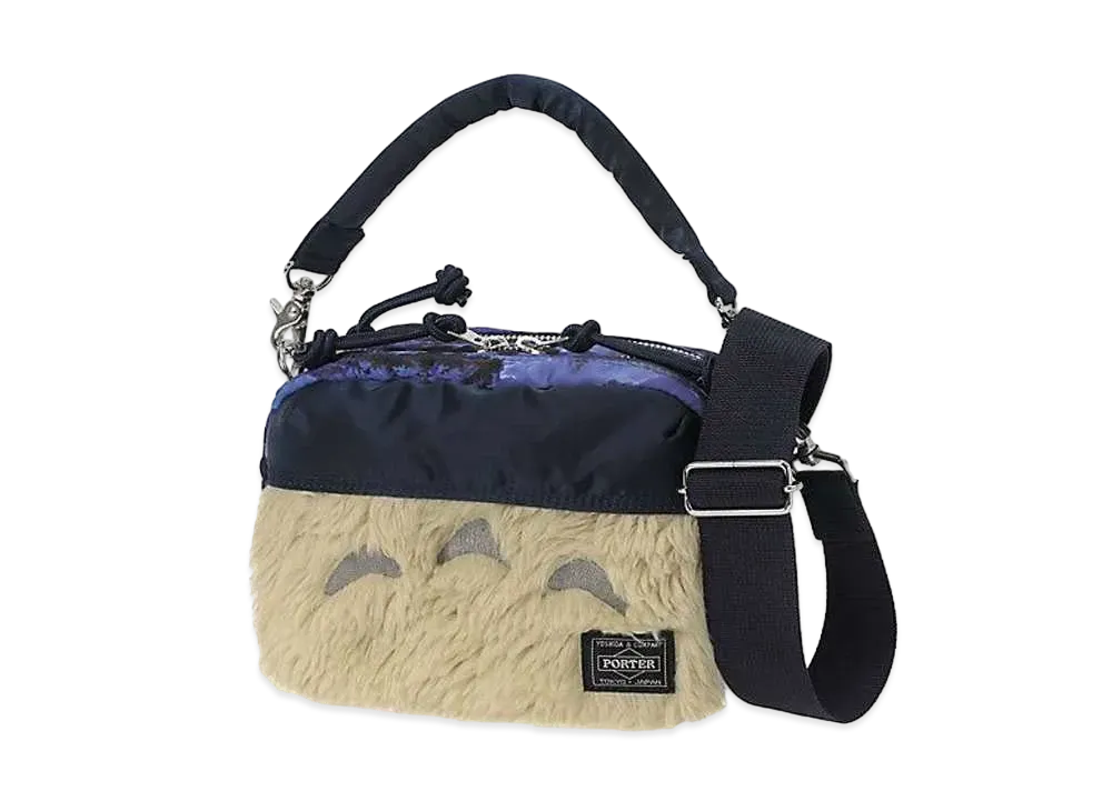 PORTER x My Neighbor Totoro 2Way Shoulder Ba "Navy"