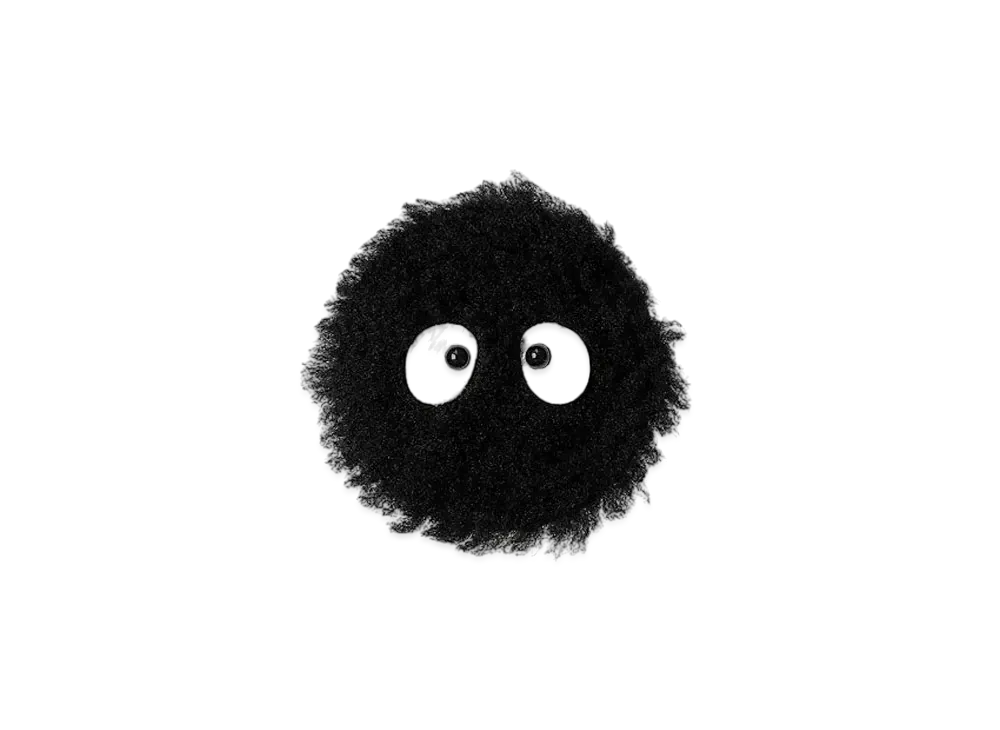 PORTER x My Neighbor Totoro A Dust Bunny Polar Fishing Wear "Black"
