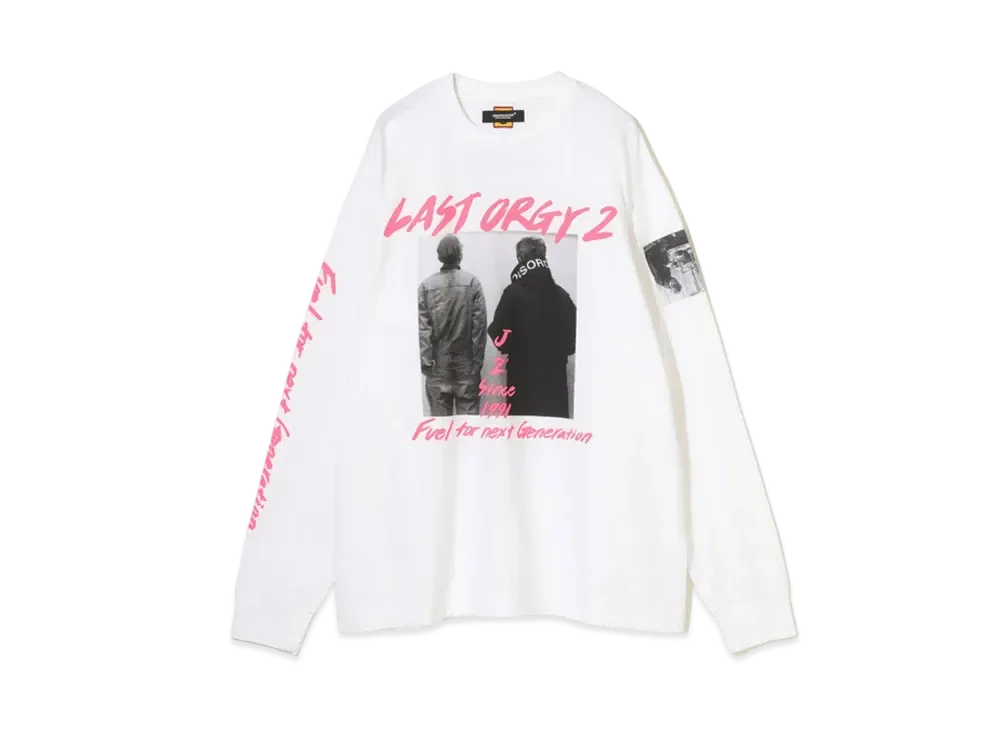 HUMAN MADE UNDERCOVER LAST ORGY2 L/S T-SHIRT "White" UC2B9808