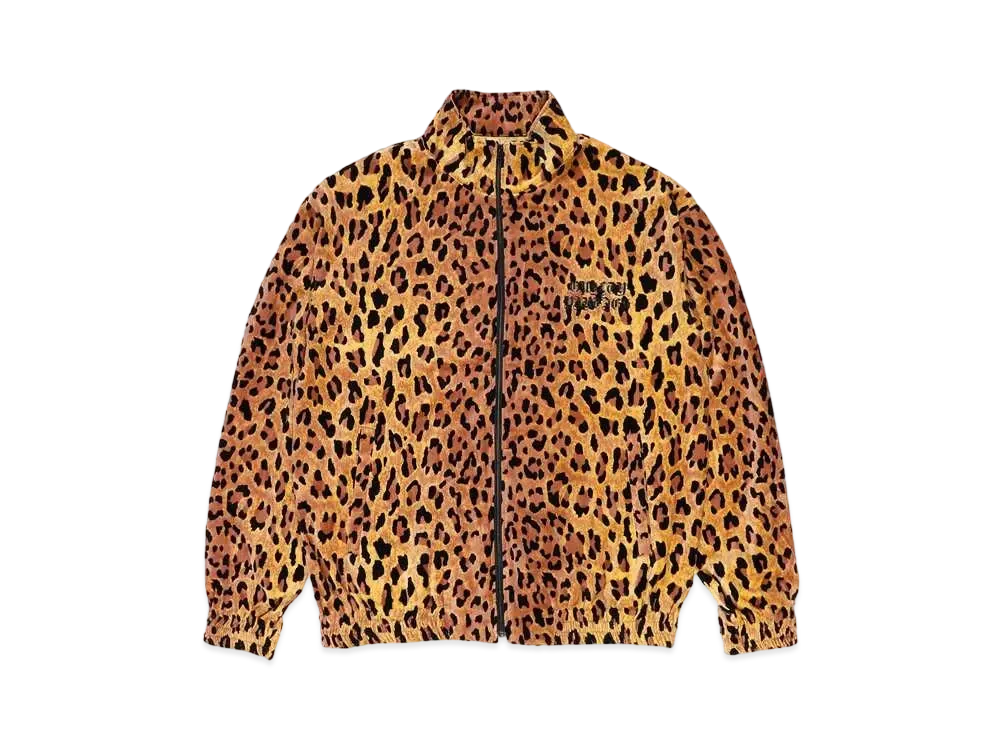WACKO MARIA Velvet Track Jacket "Leopard 1"