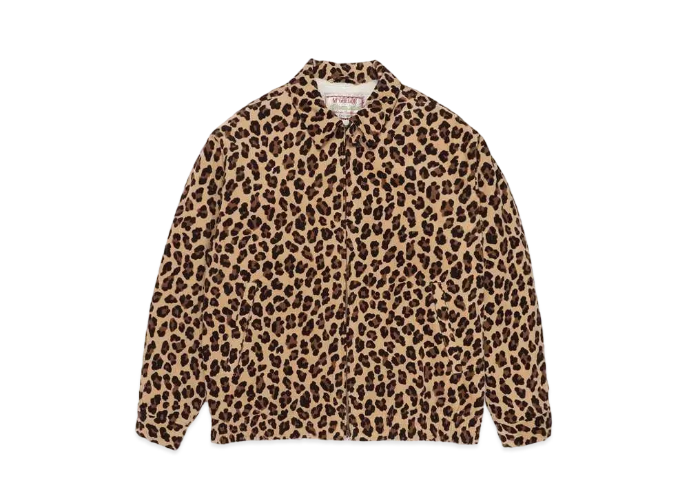 WACKO MARIA McGREGOR / Corduroy Anti-Freeze Jacket "Leopard"