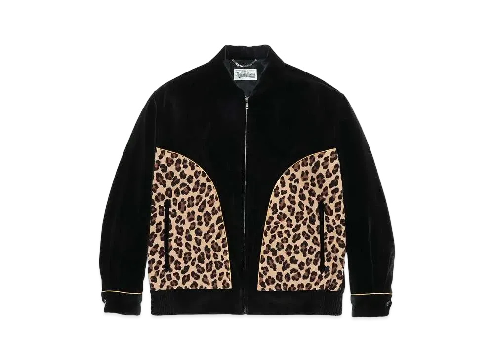 WACKO MARIA Velvet Western Jacket "Black"