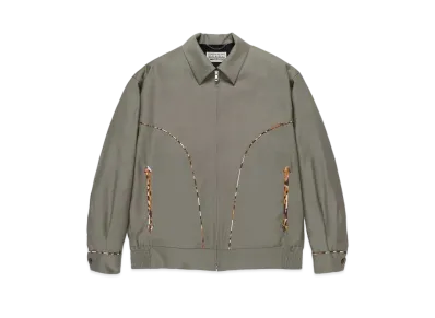 WACKO MARIA Velvet Western Jacket (Import Fabric / Dormeuil) "Green"