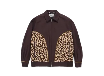 WACKO MARIA Velvet Western Jacket (Import Fabric / Dormeuil) "Dark Brown"