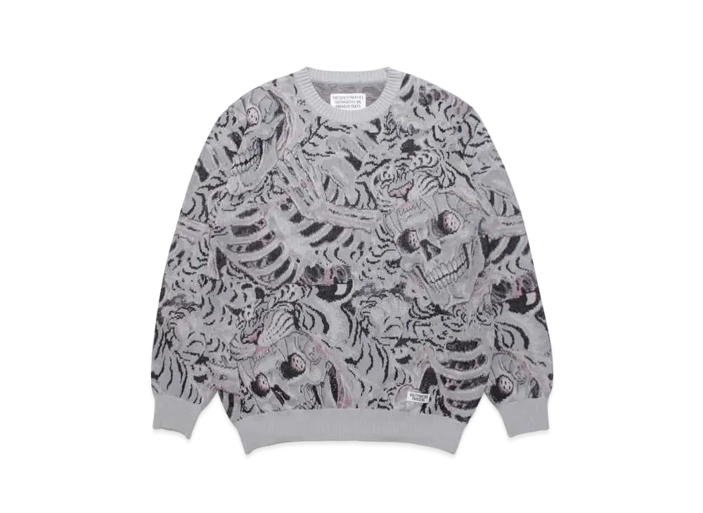 即完 WACKO MARIA　TIM LEHI JACQUARD SWEATER 11.jpg