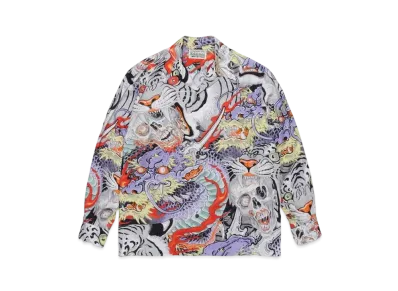 WACKO MARIA TIM LEHI / Hawaiian Shirt "Purple"
