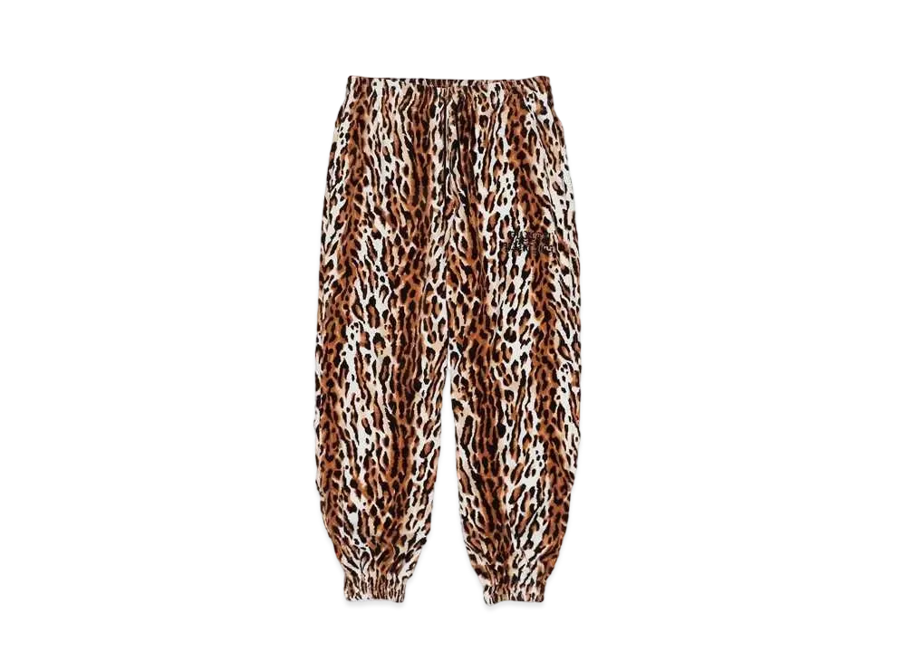 WACKO MARIA Velvet Track Pants "Leopard 2"