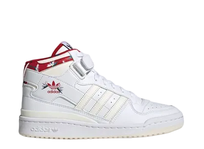 adidas Women's Forum Mid Thebe Madudu "Footwear White/Power Red"