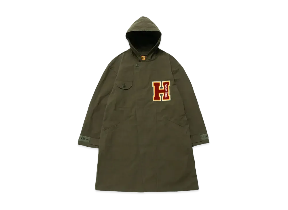 HUMAN MADE Military Hooded Coat "Olive Drab"