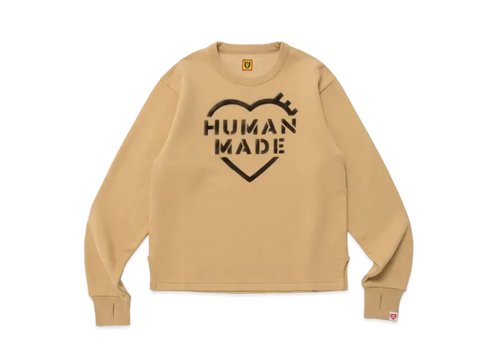 HUMAN MADE Military Sweatshirt #1 "Beige"