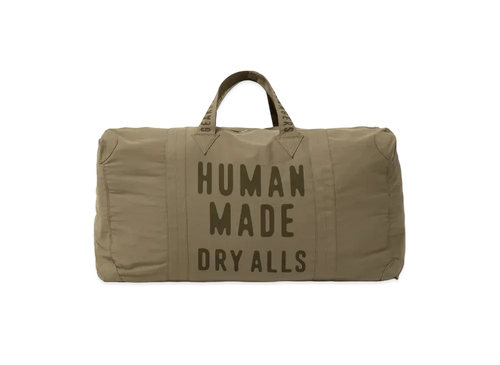 HUMAN MADE Boston Bag XL "Olive Drab"