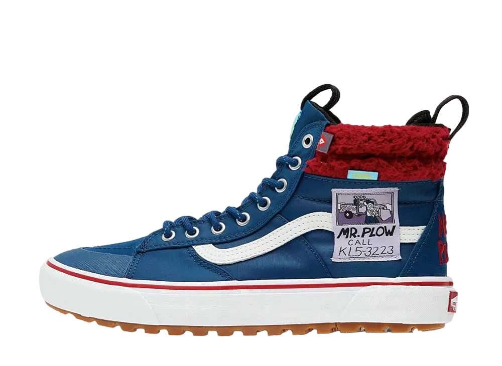 ザ シンプソンズ × バンズ スケートハイ MTE 2.0 プラウ "ブルー/ホワイト レッド"